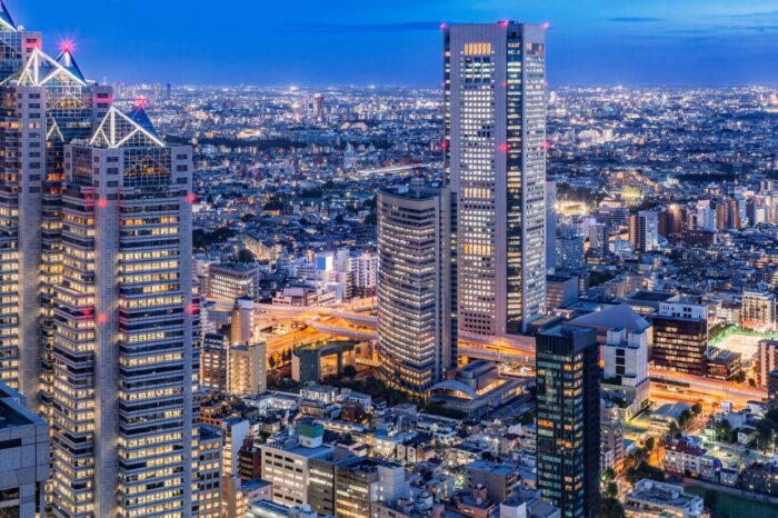 Storstaden Tokyo en vecka